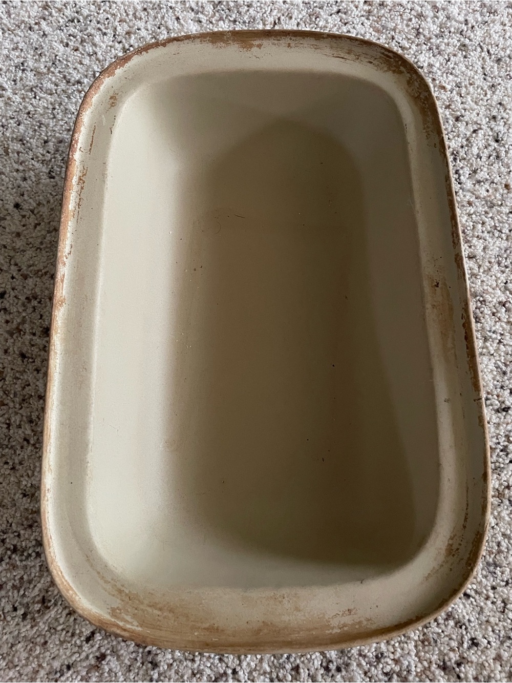 Vintage Pampered Chef stoneware baking dish